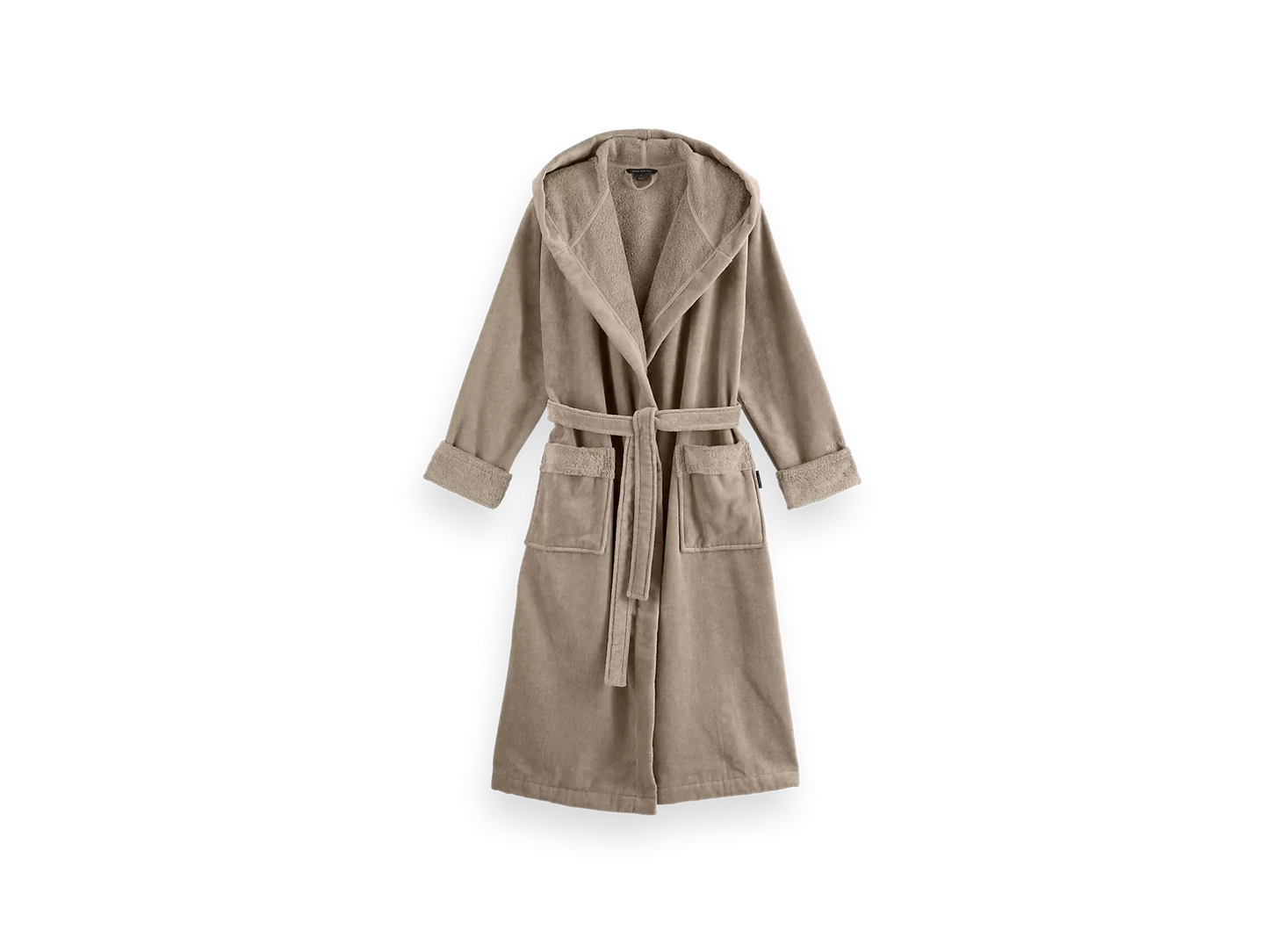 Super Smooth Cotton Bathrobe Women Sand L