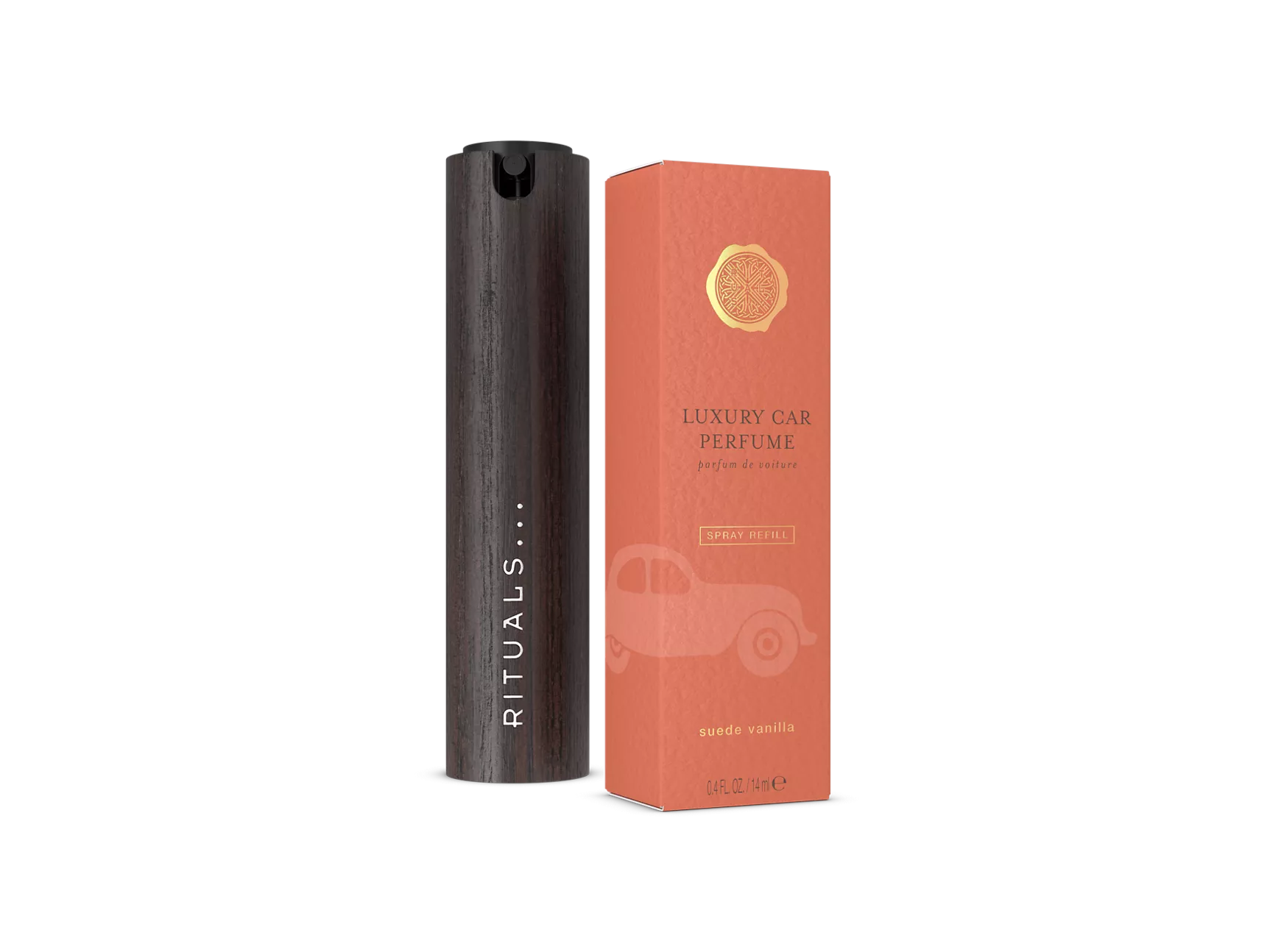 Car Fragrance Spray Kit Suede Vanilla